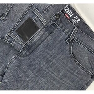 Levis Denizen 288 Taper Fit Mens Jeans 38x30 Medium Wash Casual Mid Rise